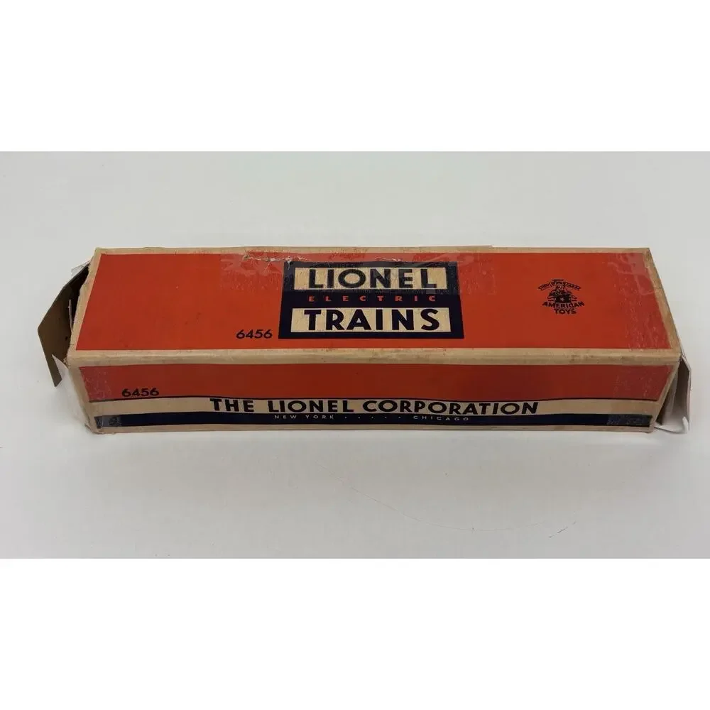 Lionel Postwar Lehigh Valley Hopper Car 6456 Maroon w/ OB
